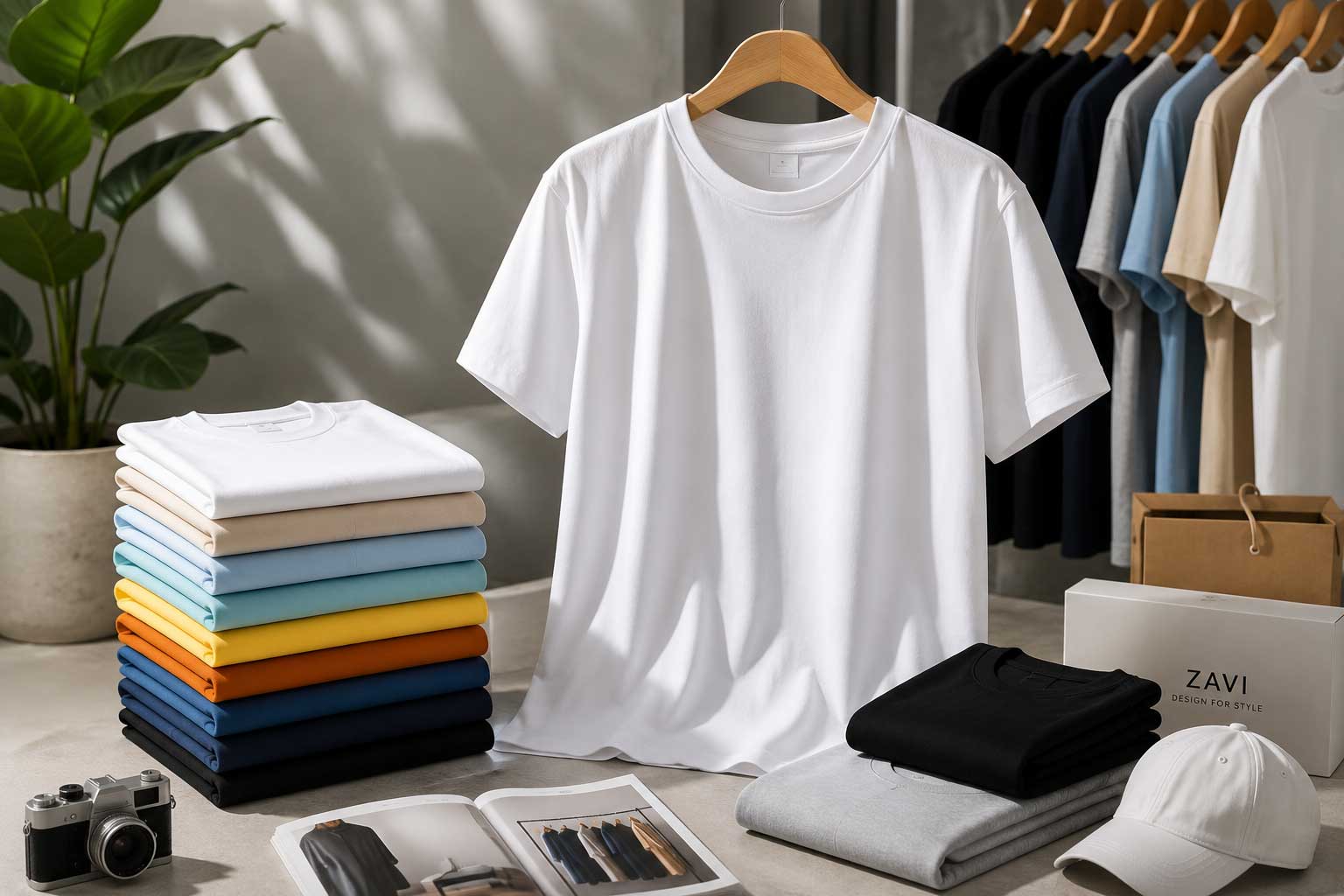 Áo thun cổ tròn T-shirt năng động cho sự kiện và teambuilding